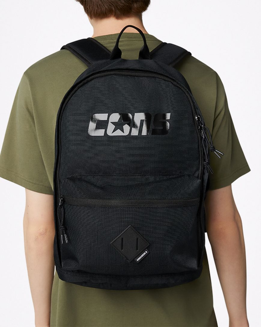 Rucsac Barbati Converse CONS Go 2 Negrii | RO ZTJGD432